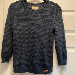 Hollister navy sweater